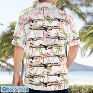 Finland, Finnair A321 Santa Claus Christmas Aloha Hawaiian Shirt Product Photo 2
