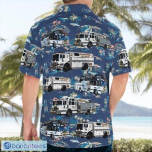 Pottstown, Montgomery County, Pennsylvania, Pottstown Fire Department Aloha Hawaiian Shirt Product Photo 4