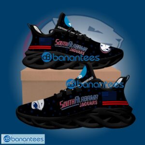 Flag USA Star Fashion NCAA South Alabama Jaguars Aesthetic Sport Sneaker Gift Max Soul Shoes - Flag USA Star Fashion NCAA South Alabama Jaguars Max Soul Shoes Style 2
