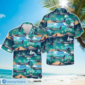 Brussels airlines Airbus A320 The Smurfs Hawaiian Shirt Beach Summer Gift Product Photo 1
