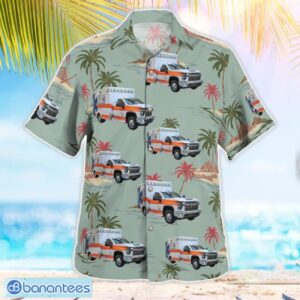 Moultrie, Georgia, Colquitt County EMS Aloha Hawaiian Shirt Product Photo 3