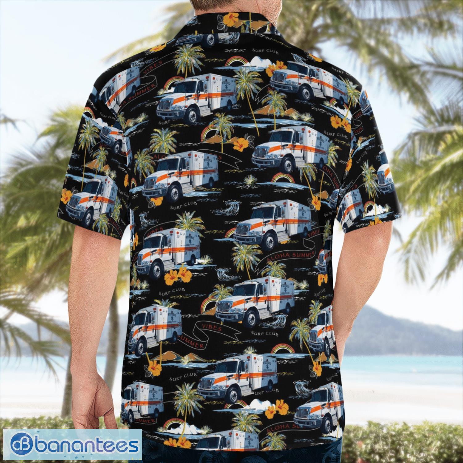washington county rhode island westerly ambulance corps summer hawaiian shirt for men women 1 image Washington County, Rhode Island, Westerly Ambulance Corps Summer Hawaiian Shirt For Men Women Product Photo 2