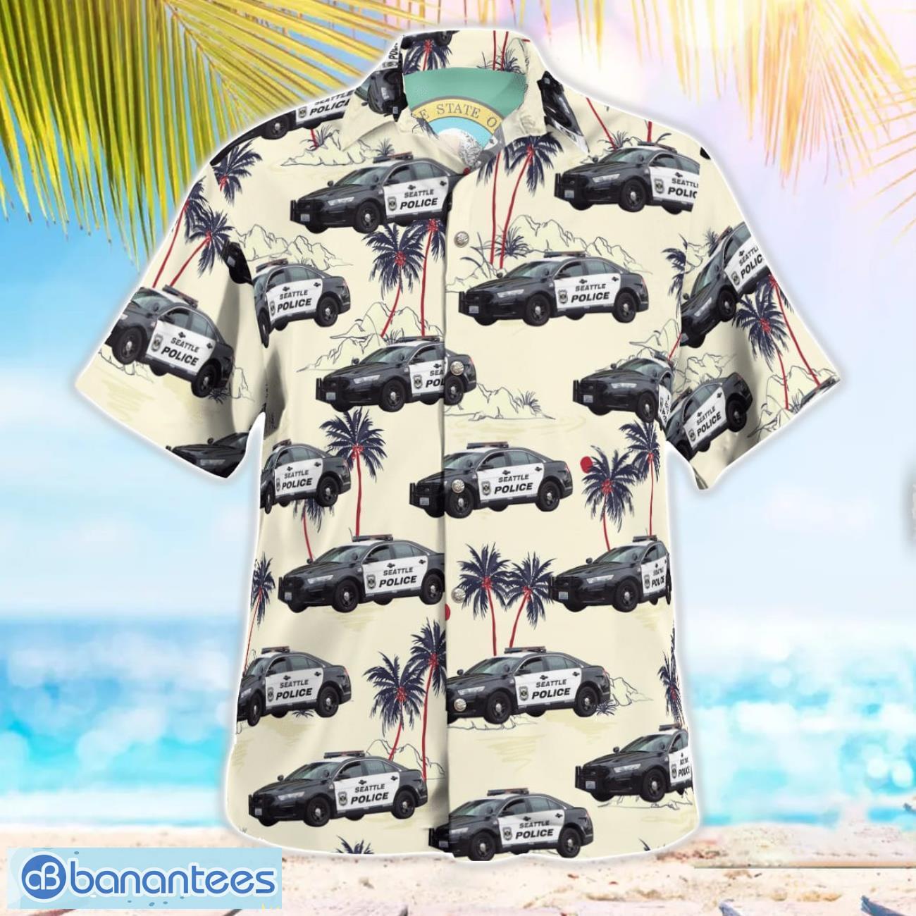 washington seattle police car hawaiian shirt beach summer shirt 1 image Washington Seattle Police Car Hawaiian Shirt Beach Summer Shirt Product Photo 2