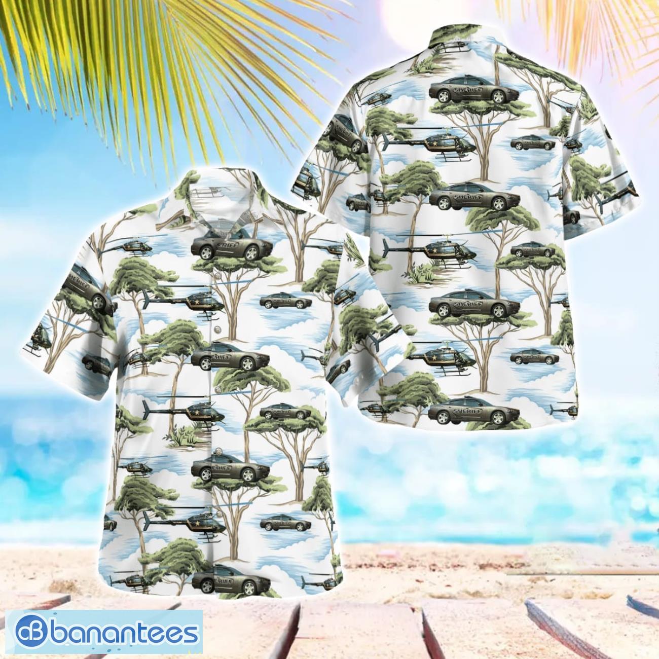 wayne county sheriff north carolina hawaiian shirt beach summer shirt image Wayne County Sheriff, North Carolina Hawaiian Shirt Beach Summer Shirt Product Photo 1