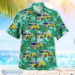 Pennsylvania, Fort Washington Fire Company Aloha Hawaiian Shirt Product Photo 3
