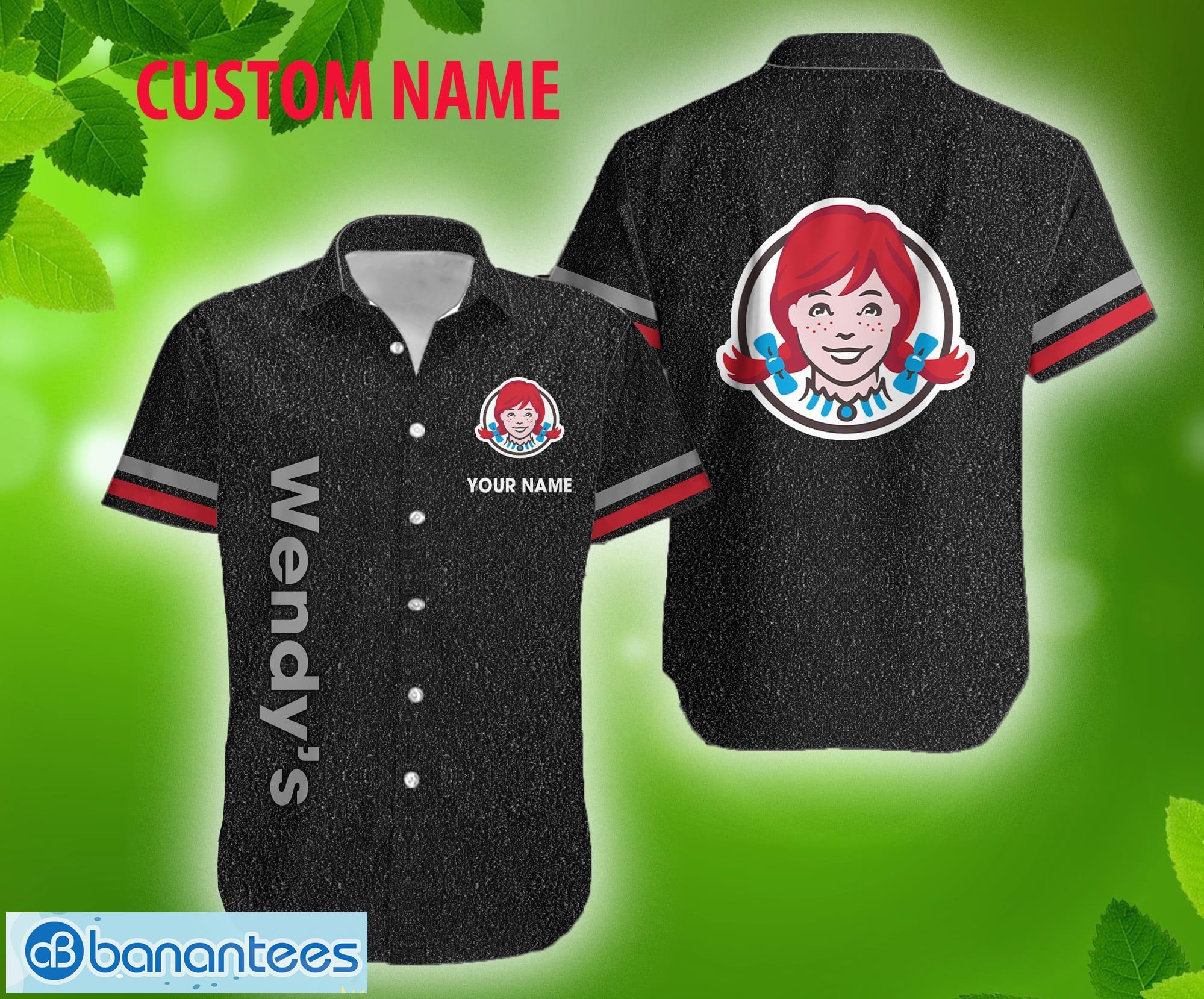 wendys personalized name floral style 3d for men women summer gift hawaiian shirt image Wendy's Personalized Name Floral Style 3D For Men Women Summer Gift Hawaiian Shirt Product Photo