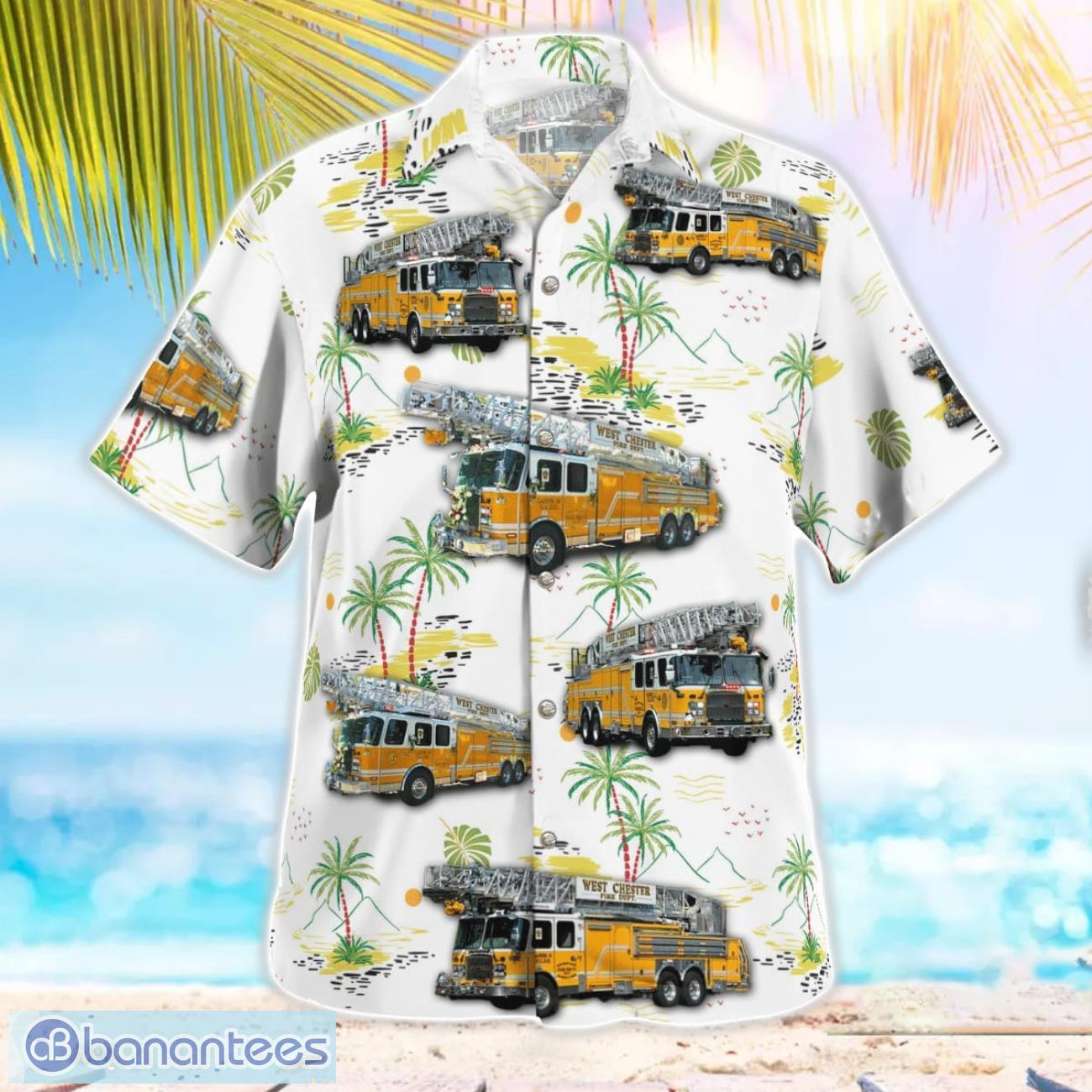 west chester fire department beach hawaiian shirt gift for summer holiday 1 image West Chester Fire Department Beach Hawaiian Shirt Gift For Summer Holiday Product Photo 2
