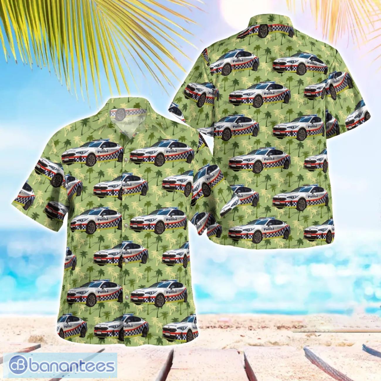western australia police force wapol kia stinger hawaiian shirt gift for summer vacation image Western Australia Police Force WAPOL Kia Stinger Hawaiian Shirt Gift For Summer Vacation Product Photo 1