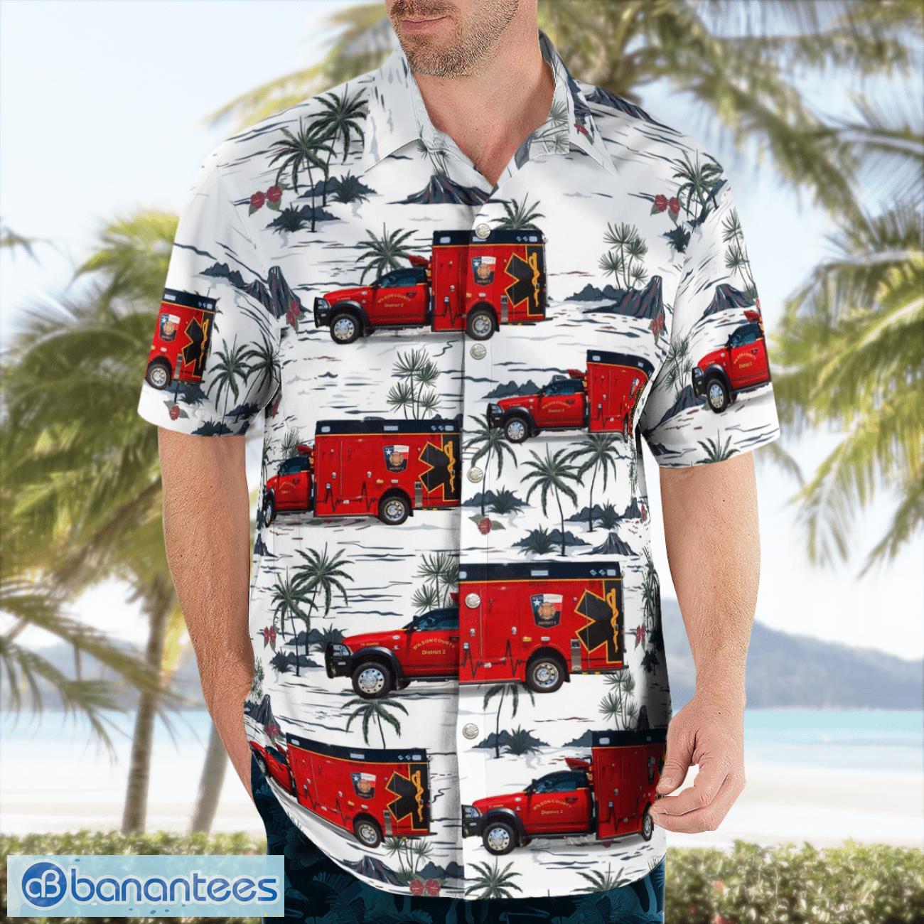 wilson county district 2 wcesd2 3d hawaiian shirt 2 image Wilson County District 2 (WCESD#2) 3D Hawaiian Shirt Product Photo 3