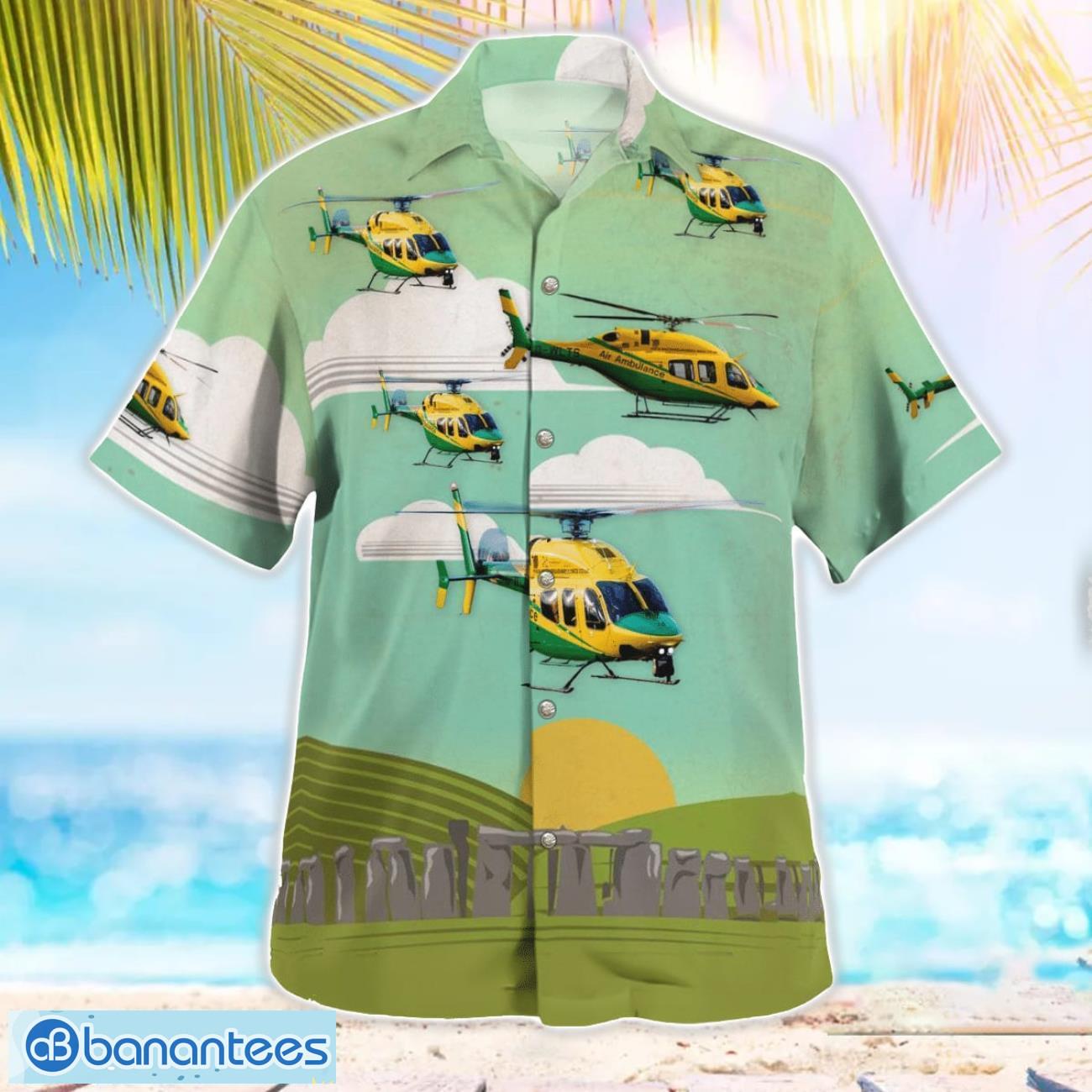 wiltshire air ambulance bell 429 beach hawaiian shirt summer gift 1 image Wiltshire Air Ambulance Bell 429 Beach Hawaiian Shirt Summer Gift Product Photo 2