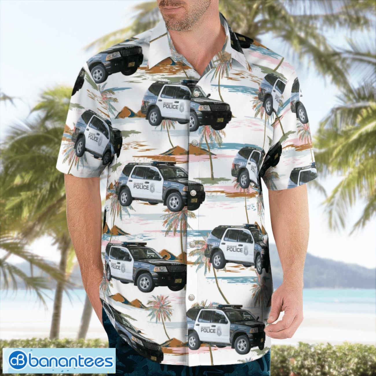 wisconsin milwaukee police ford explorer 3d hawaiian shirt gift for summer 2 image Wisconsin Milwaukee Police Ford Explorer 3D Hawaiian Shirt Gift For Summer Product Photo 3