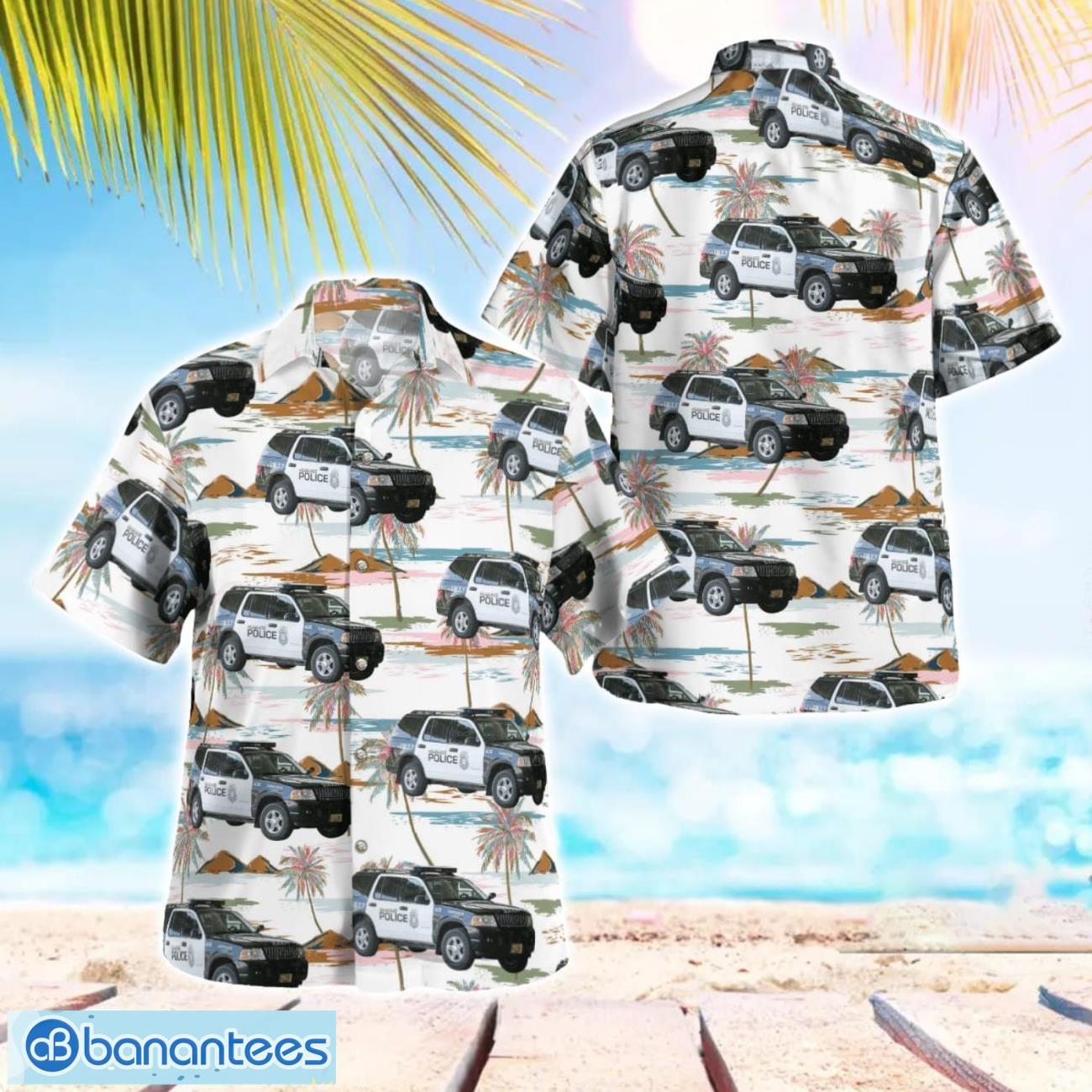 wisconsin milwaukee police ford explorer 3d hawaiian shirt gift for summer image Wisconsin Milwaukee Police Ford Explorer 3D Hawaiian Shirt Gift For Summer Product Photo 1