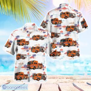 Vernon Township Fire Department 3D Hawaiian Shirt Product Photo 1