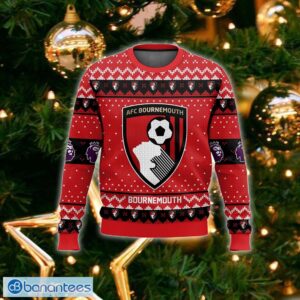 EPL AFC Bournemouth Ugly Christmas 3D Sweater Gift Holidays - EPL AFC Bournemouth Christmas Sweater_ 2