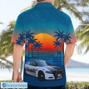 Lemoore Police Department, California Hawaiian Shirt Button Summer Shirt Product Photo 2