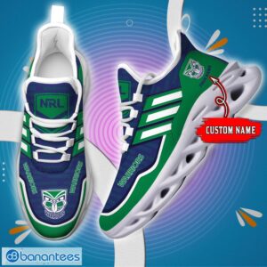 Custom Name For Fans NRL New Zealand Warriors Personalized Max Soul Shoes Running Sneakers Product Photo 1