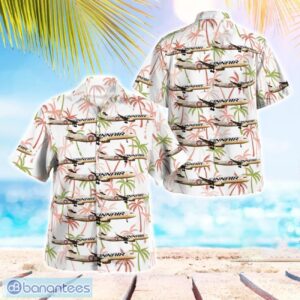 Finland, Finnair A321 Santa Claus Christmas Aloha Hawaiian Shirt Product Photo 1
