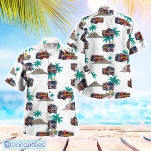 Greater Manchester Fire and Rescue Service Hawaiian Shirt Beach Summer Shirt Product Photo 1