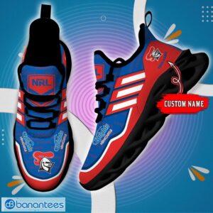 Custom Name For Fans NRL Newcastle Knights Personalized Max Soul Shoes Running Sneakers Product Photo 4