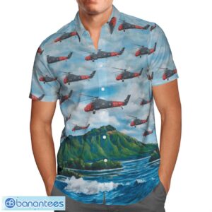 Royal Navy Historic Wessex HU5 Hawaiian Shirt Beach Summer Shirt Product Photo 2
