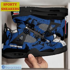 Ford Mustang Mixing Colors Custom Name Air Jordan 4 Dynamic Design For Men Women Product Photo 2