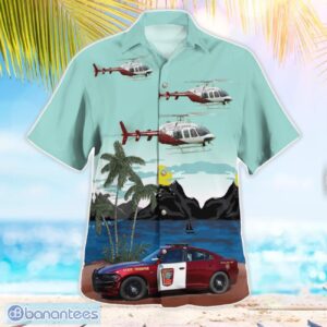 Minnesota State Patrol Dodge Chargers & Bell 407 Beach Hawaiian Shirt Summer Gift Product Photo 2