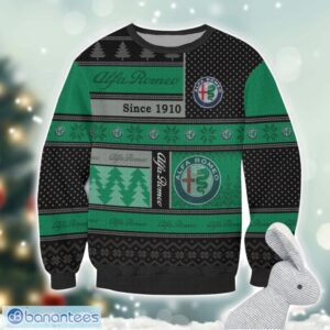 Alfa Romeo Logo Ugly Christmas Sweater For Fans Men And Women Christmas Gift Ideas Product Photo 2