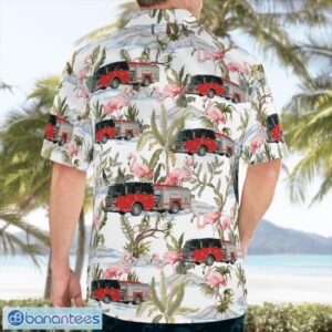 Florida, DeBary Fire Department Aloha Hawaiian Shirt Product Photo 2