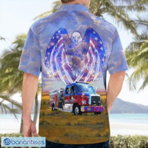 Palm Coast Fire Department, Florida Independence Day Hawaiian Shirt Beach Summer Shirt Product Photo 4