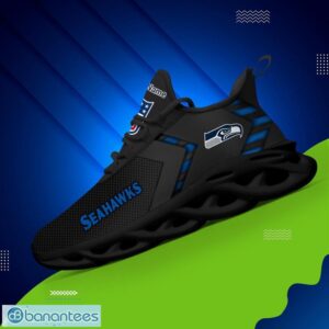 NFL Seattle seahawks Ultra Sneakers Personalized Name For Fans Max Soul Shoes Product Photo 2