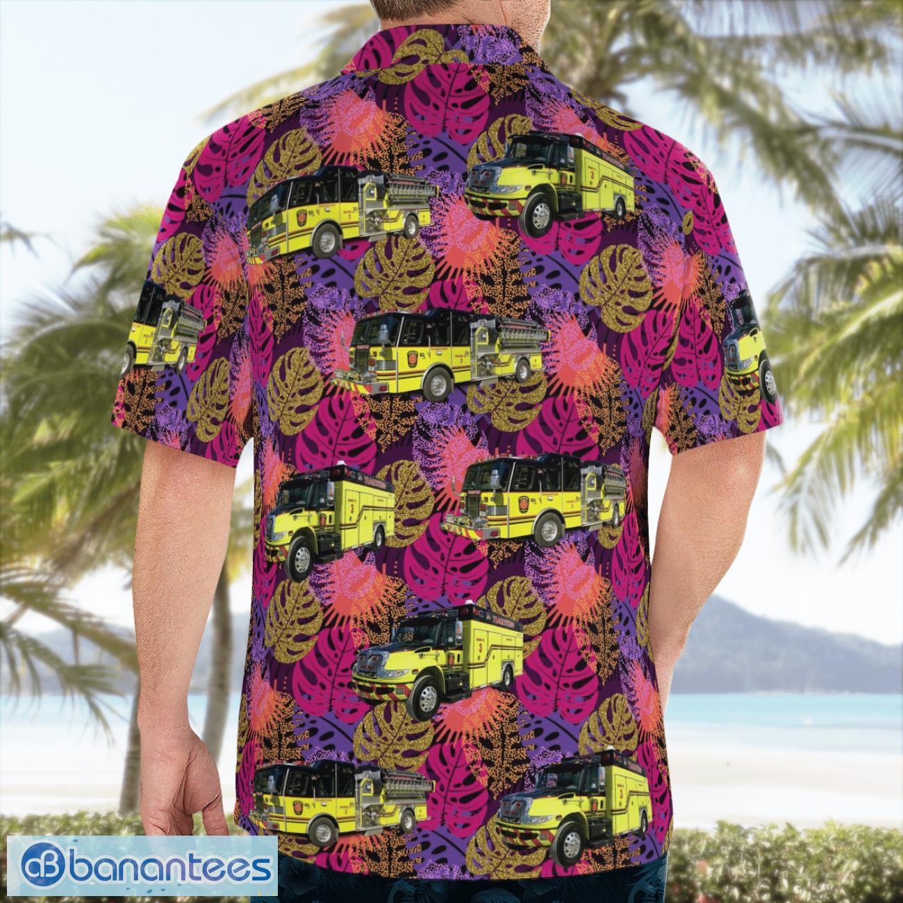yeagertown fire company pennsylvania beach hawaiian shirt gift for summer holiday 1 image Yeagertown Fire Company, Pennsylvania Beach Hawaiian Shirt Gift For Summer Holiday Product Photo 2