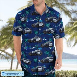 California, Pasadena Police Department Hawaiian Shirt Button Summer Shirt Product Photo 3