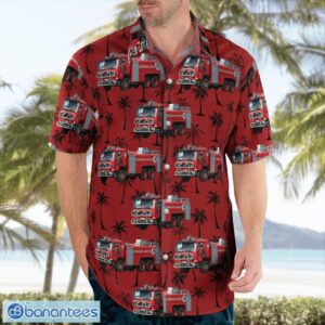 Sweden Gothenburg Airport Fire Truck Hawaiian Shirt Beach Summer Shirt Product Photo 3