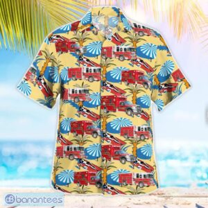 Titusville, Florida, Titusville Fire Department Aloha Hawaiian Shirt Product Photo 2