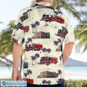Manhattan, Illinois, Manhattan Fire Protection District Summer Hawaiian Shirt For Men Women Product Photo 2