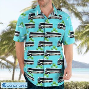 Kern County, California, Kern County Sheriff's Office Prison Bus Hawaiian Shirt Button Summer Shirt Product Photo 3