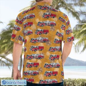 Hampton Bays, Suffolk County, New York, Hampton Bays Fire Department Hawaiian Shirt Men Women Beach Shirt Product Photo 1