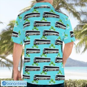Kern County, California, Kern County Sheriff's Office Prison Bus Hawaiian Shirt Button Summer Shirt Product Photo 4