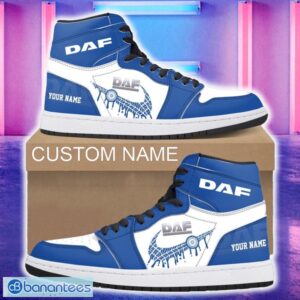 DAF Car Air Jordan 1 Hightop Shoes New For Fans Gift AJ1 Sneaker Custom Name - DAF Air Jordan 1 Hightop Shoes_4