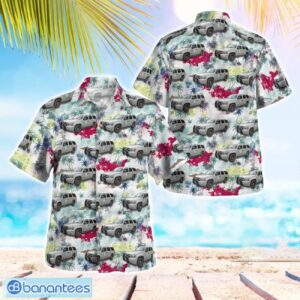 Rhode Island State Police Chevrolet Tahoe Aloha Hawaiian Shirt Product Photo 1