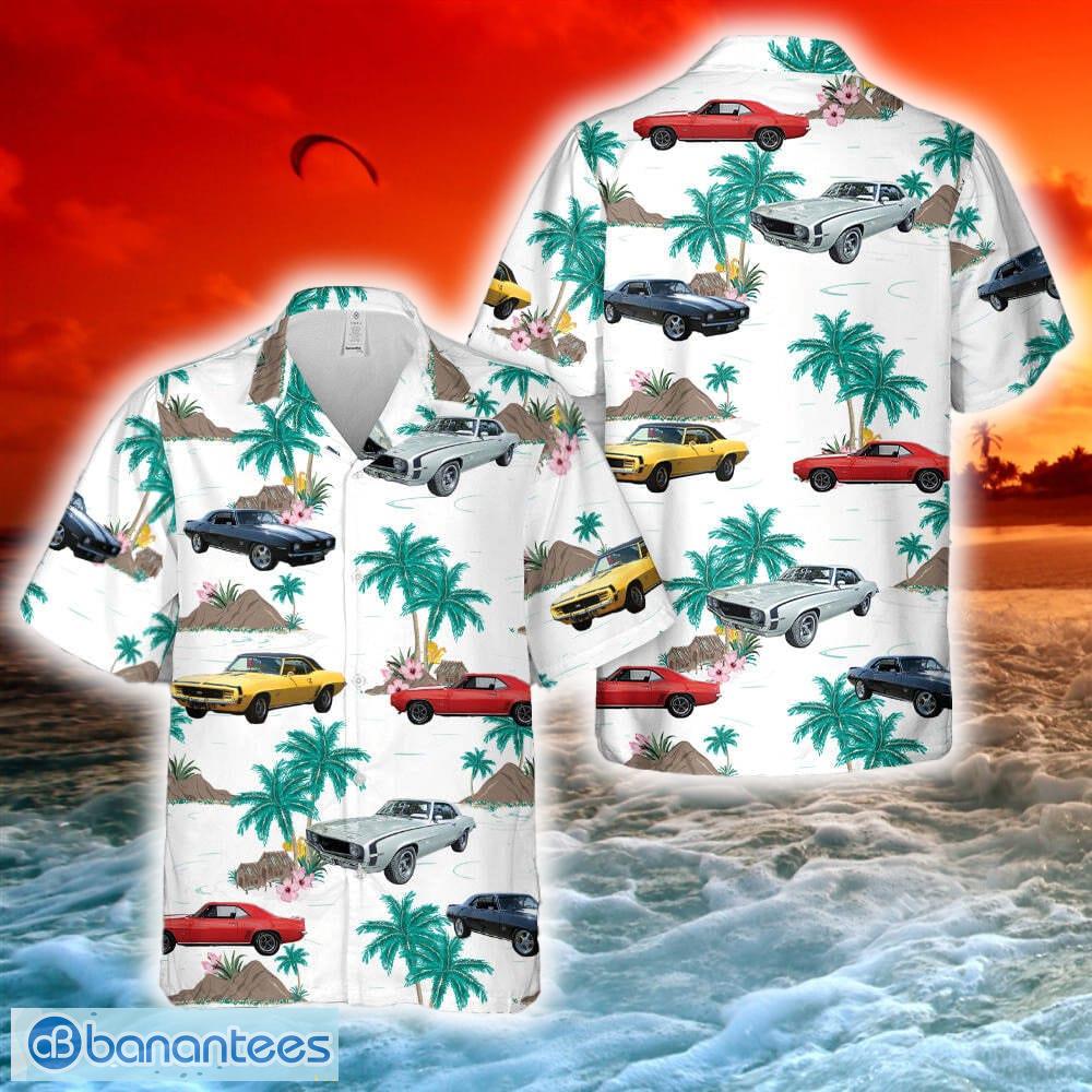 1969 chevrolet camaro ss 350 hawaiian shirt image 1969 Chevrolet Camaro SS 350 Hawaiian Shirt - 1969 Chevrolet Camaro SS 350 Hawaiian Shirt-1