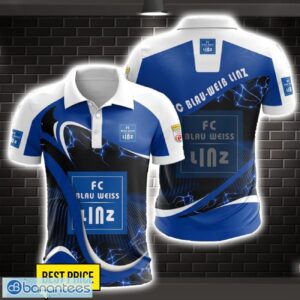 FC Blau-Weiß Linz 3D Polo Shirt Special Gift For Fans Holiday Gift Product Photo 1