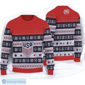 US Soccer Team Ugly Sweater Christmas Gift For Fans Product Photo 1