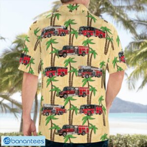 Florida, Clay County Fire Rescue Aloha Hawaiian Shirt Product Photo 2