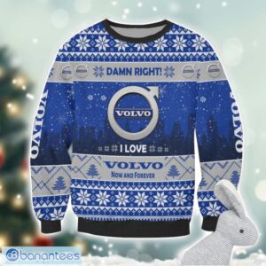 Volvo Damn Right I Lover Volvo Now And Forever 3D Ugly Christmas Sweater Christmas Gift Product Photo 2