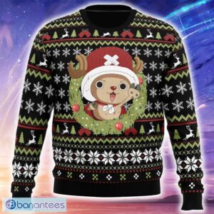 Santa Tony Tony Chopper One Piece Ugly Christmas 3D Sweater Trending Holidays For Men Women Fans - Santa Tony Tony Chopper One Piece Ugly Christmas Sweater_1