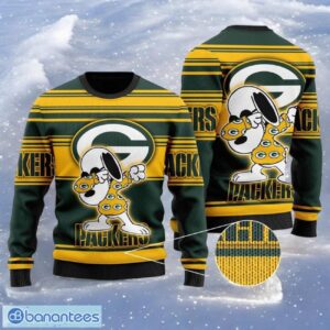 Green Bay Packers Thicken Sweater Full Printed Christmas Gift Product Photo 1