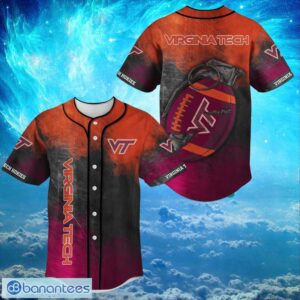 NACC Virginia Tech Hokies Logo Design For Fans Baseball 3D Shirt Jersey Shirt Product Photo 1
