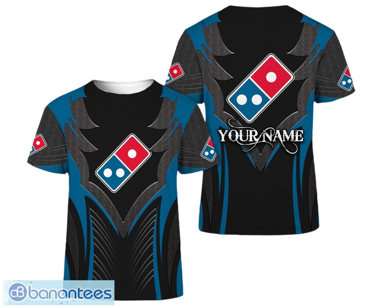 3d all over printed dominos pizza 3d t shirt unisex shirt image 3D All Over Printed Domino's Pizza 3D T Shirt Unisex Shirt Product Photo