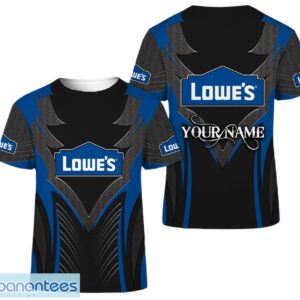 3D All Over Printed lowe's 3D T-Shirt All Printed Custom Name Product Photo 1